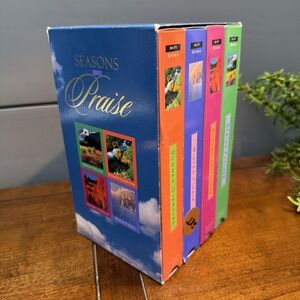 Seasons Of Praise VHS Set Of 4 Moody Bible Videos Winter Summer Spring Autumn
